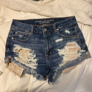 American eagle jeans shorts